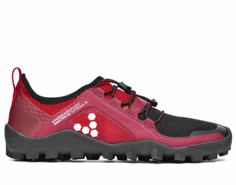 Vivobarefoot PRIMUS TRAIL SG M Mesh Black/Red