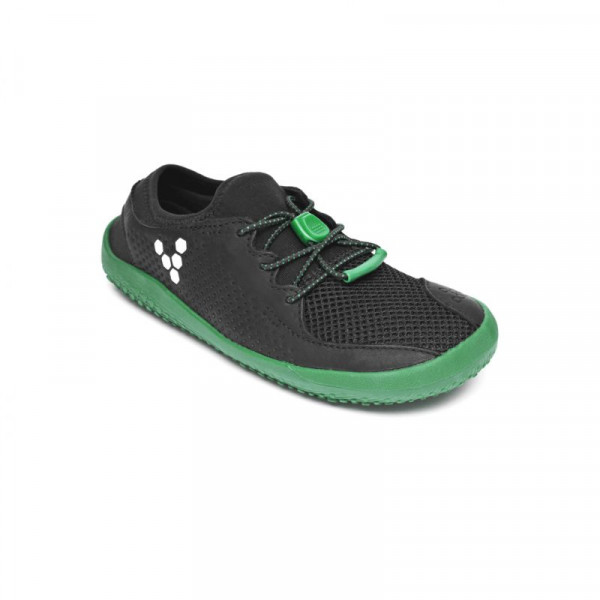 Vivobarefoot Primus Kids Mesh Black / Green