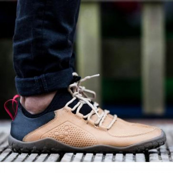Vivobarefoot PRIMUS TREK Ladies Leather Tan