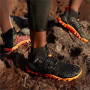 Vivobarefoot Esc Tempest Mens Obsidian/Neon Coral