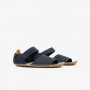 Vivobarefoot Ababa Leather SandalsKids Navy